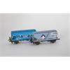AareValleyModelsAG 1655-100 Privatbahnwagen-Set 2-tlg Upps Zucker SBB, Spur N