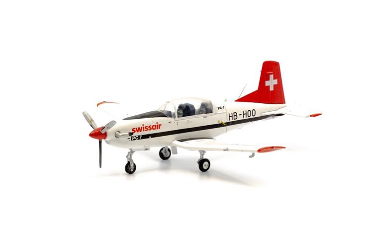 ACE 001715 Pilatus PC-7 Swissair HB-HOO 1/72