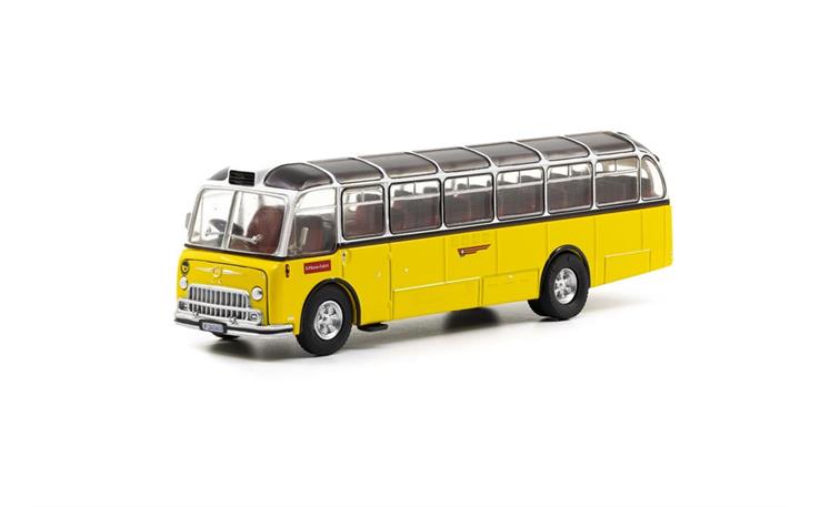 ACE 002014 FBW C40U Haifisch PTT 3-Pässe-Fahrt (CH) 1/87