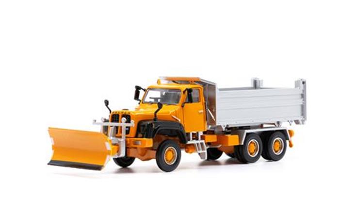 ACE 002331 Saurer D330N 6x6 Kipper Militär mit Schneeräumer 1/87