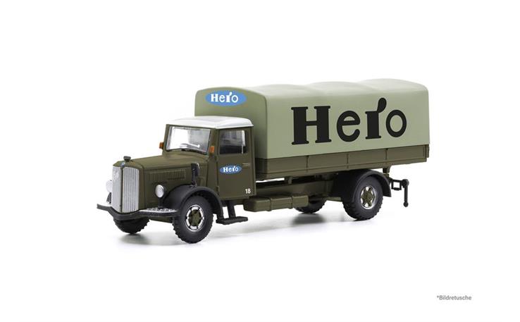 ACE 002367 Saurer S4C Hero Lenzburg1/87 ** Exclusivmodell Schweiz **