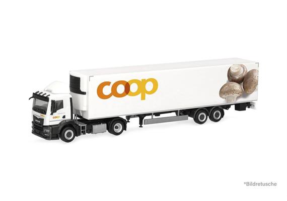 ACE 005123 MAN TGS Kühlkoffer-Sattelzug Coop 1/87
