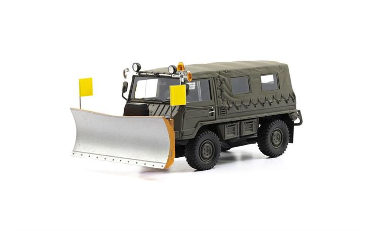 ACE 005542 Steyr-Puch Pinzgauer 710 M 4x4 mit Räumschild 1/43