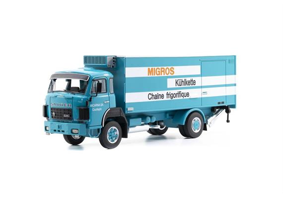 ACE 006502 Saurer D290 F 4x2 Frigo Migros Kühlkett 1/50