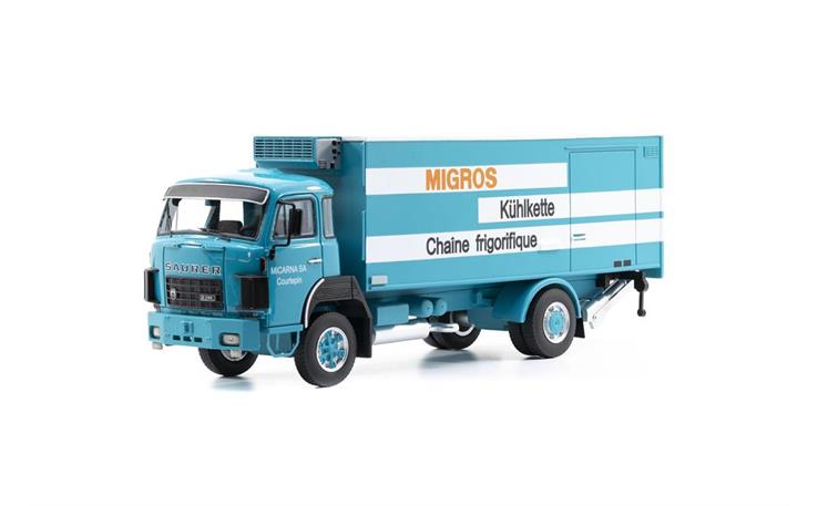 ACE 006502 Saurer D290 F 4x2 Frigo Migros Kühlkett 1/50