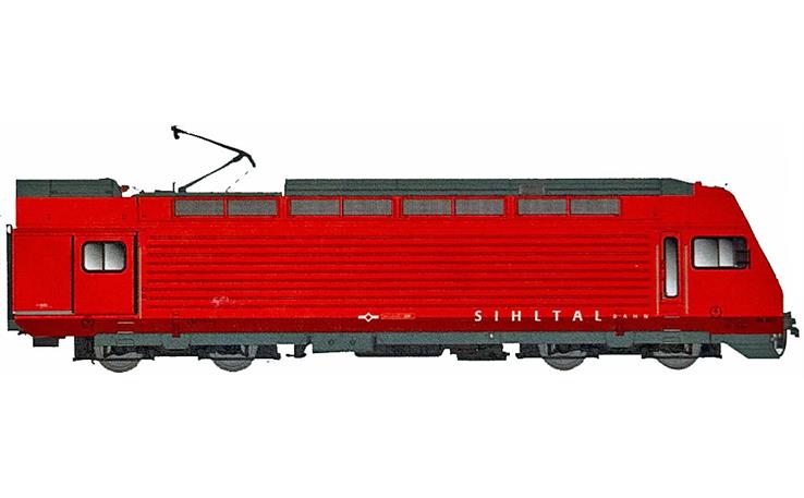 ACME 60654 E-Lok RE 456 Sihltalbahn, H0 DC