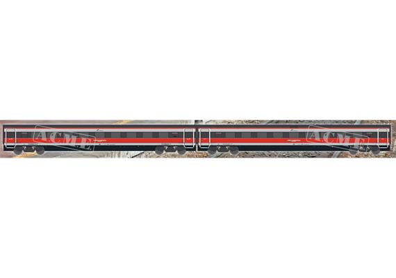 ACME 70122 Ergänzungswagenset 2-tlg zu ETR 500 FS, H0 DC
