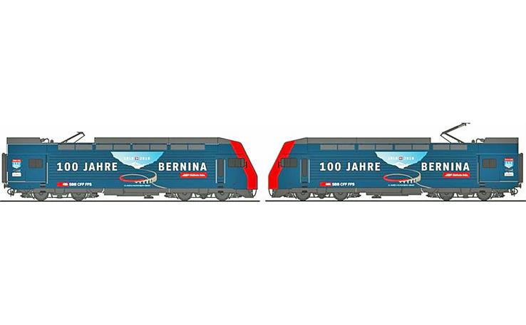 ACME 90236ACS E-Lok Re 450 060-9 "100 Jahre Bernina" SBB, H0 AC Digital Sound