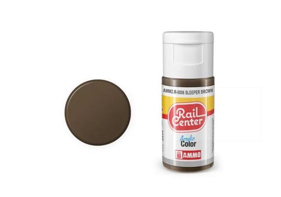 AMMO R-0006 Schwellenbraun, Acrylfarbe, 20ml