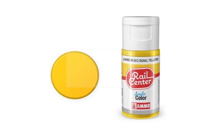 AMMO R-0012 Signalgelb, Acrylfarbe, 20ml