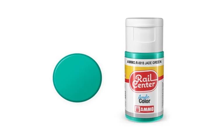 AMMO R-0018 Jadegrün, Acrylfarbe, 20ml