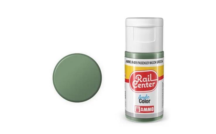 AMMO R-0019 Personenwagen-Grün, Acrylfarbe, 20ml