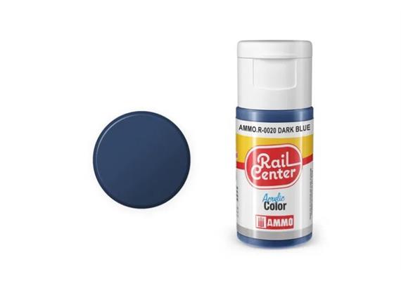 AMMO R-0020 Dunkelblau, Acrylfarbe, 20ml