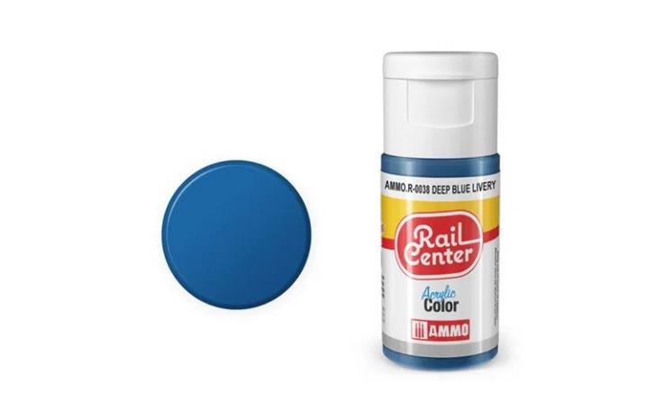 AMMO R-0038 Tiefblau, Acrylfarbe, 20ml