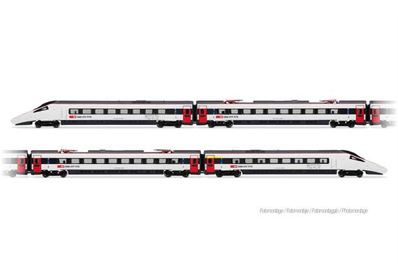 Arnold HN200 Grundset ETR 610 4-tlg neue Lackierung SBB, Spur N