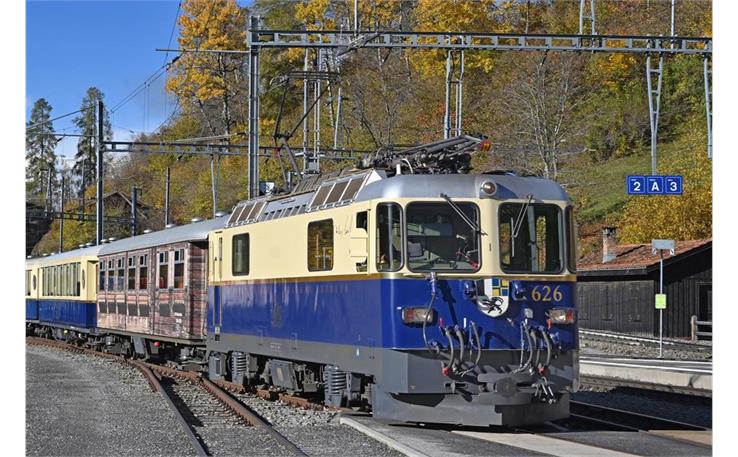 Bemo 1258176 RhB Ge 4/4 II 626 "Alpine Classic Pullman Express", H0m