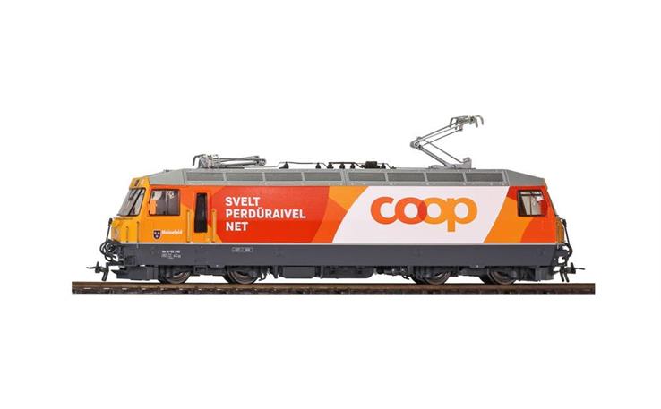 Bemo 1259181 RhB Ge 4/4 III 641 Werbelok "Coop", H0m