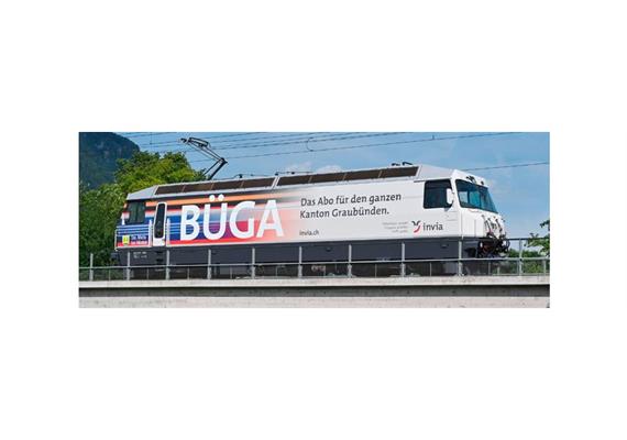 Bemo 1259186 RhB E-Lok Ge 4/4 III 646 "BÜGA", H0m