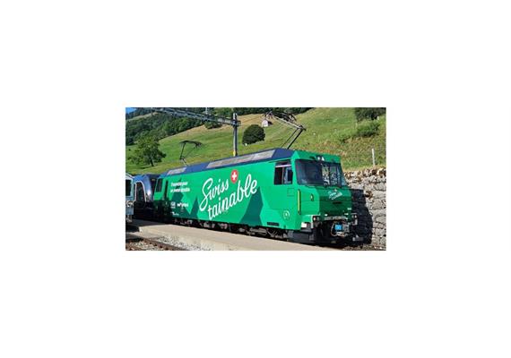 Bemo 1259344 MOB E-Lok Ge 4/4 8004 "Swisstainable", H0m