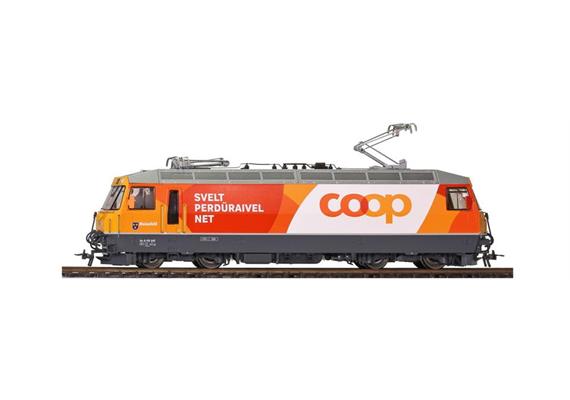 Bemo 1359181 RhB Ge 4/4 III 641 Werbelok "Coop", H0m Digital Sound