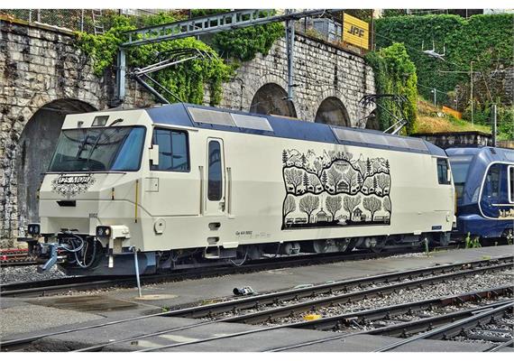 Bemo 1359362 MOB E-Lok Ge 4/4 8002 "125 Jahre MOB", H0m Digital Sound