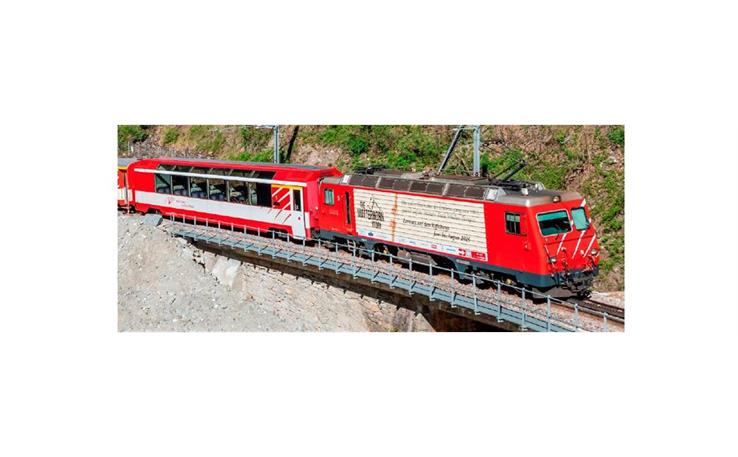 Bemo 1362565 MGB HGe 4/4 5 Zahnradlok "Matterhorn Story", H0m Digital Sound