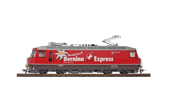 Bemo 1759111 E-Lok Ge 4/4 III 641 "Heidiland Express" RhB, H0 DC Digital Sound
