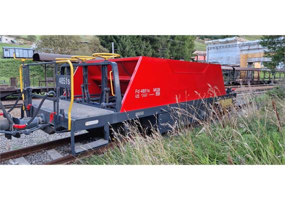 Bemo 2253271 MGB Fd 4851 Schotterwagen rot