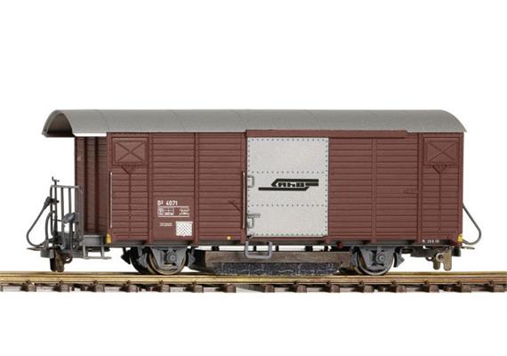 Bemo 2282159 RhB D2 4079 Schienenreinigungswagen