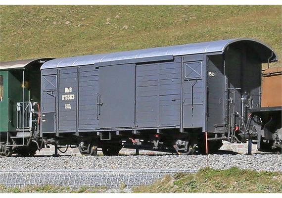 Bemo 2283143 RhB K1 5563 Nostalgiewagen grau - Jahreswagen 2026, H0m