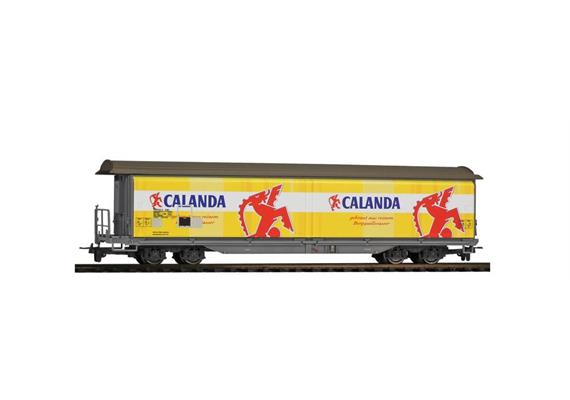 Bemo 2288151 RhB Haikqq-y 5161 Schiebewandwagen "Calanda Bräu", H0m