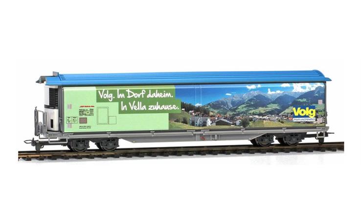 Bemo 2288164 Volg-Schiebewandwagen RhB Haikqq-uy 5164 "Vella", H0m