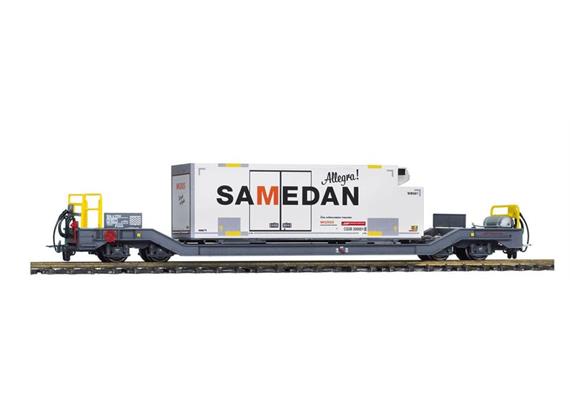 Bemo 2289113 RhB Sb-v 7722 mit Container Migros WB001, H0m