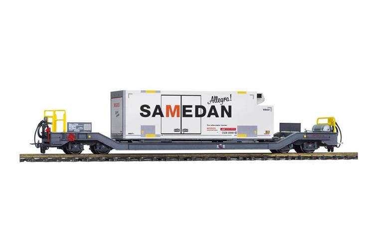 Bemo 2289113 RhB Sb-v 7722 mit Container Migros WB001, H0m