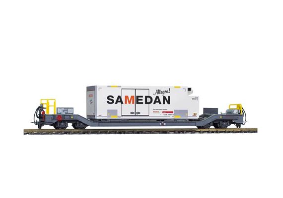 Bemo 2289114 RhB Sb-v 7727 mit Container Migros WB004, H0m