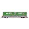 Bemo 2291174 RhB R-w 8384 Tragwagen mit Container "Valser", H0m