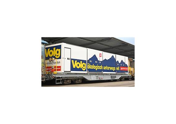 Bemo 2292102 RhB Sb-v 65692 mit Klimacontainer "Volg", H0m