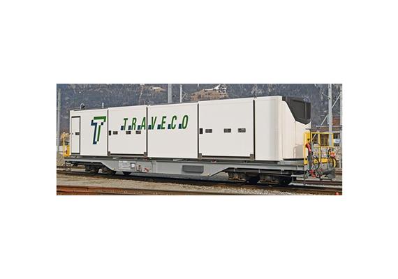 Bemo 2292104 RhB Sb-v 65694 mit Klimacontainer "Traveco", H0m