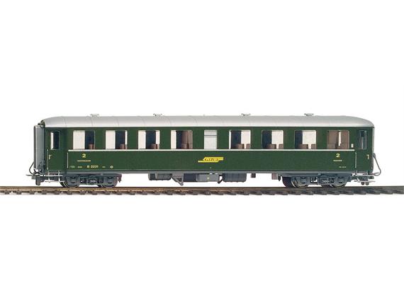 Bemo 3260119 RhB B 2229 Stahlwagen, H0m