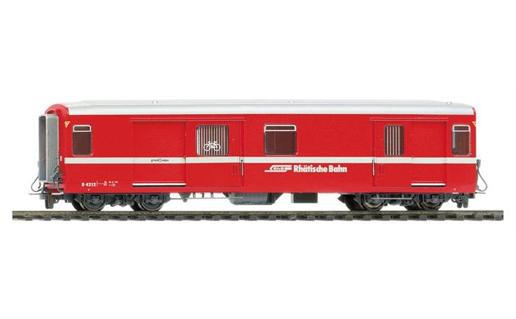 Bemo 3269161 RhB D 4211 Packwagen neurot, H0m