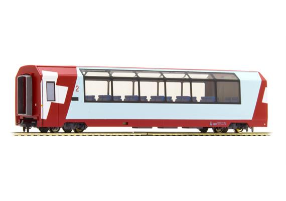 Bemo 3289127 Panoramawagen Bp 2537 "Glacier-Express" RhB, H0m