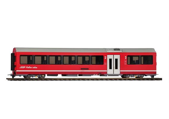 Bemo 3298132 RhB B 573 01 AGZ Mittelwagen mit Innenbeleuchtung, H0m