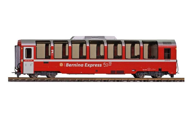 Bemo 3694155 RhB Panoramawagen Bp 2505 "50 Jahre BEX", H0 DC