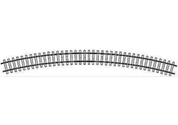 Bemo 4276000 Gebogenes Gleis HOm, R 515 mm, 24°