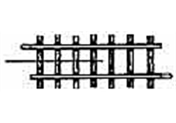 Bemo 4282000 H0m gerades Gleis, 56,5 mm, VPE 10 Stk.