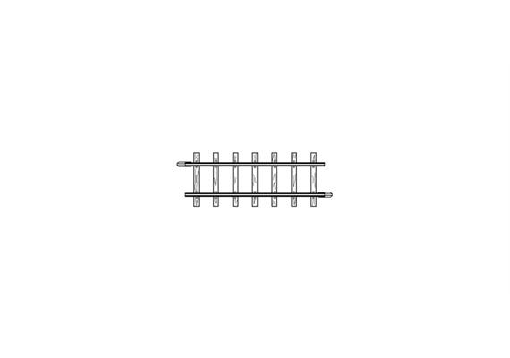 Bemo 4282000 H0m gerades Gleis, 56,5 mm