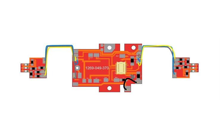 Bemo 5169370 Umbausatz auf LED Beleuchtungssatz RhB ABe 4/4 III, H0m