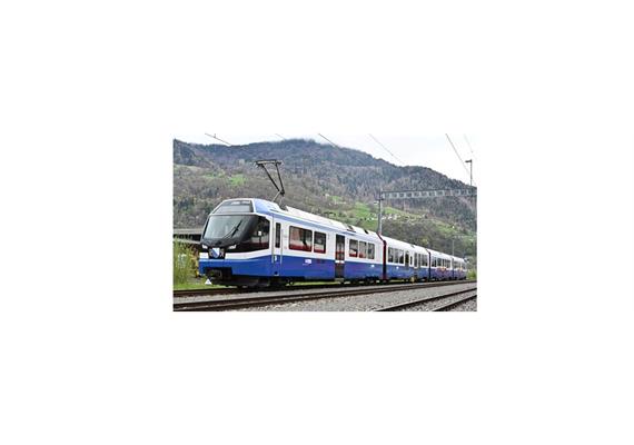 Bemo 7345115 RhB ABe 4/16 3165 "Weissfluh" VBZ-Design, H0m Digital Sound