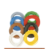 Brawa 3125 Zwillingslitze 0,14 mm², 5 m Ring, blau