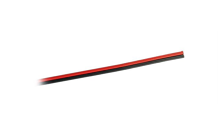 Brawa 32391 Flachbandlitze rot/schwarz 25 m